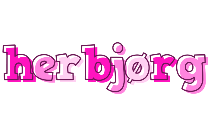 Herbjørg hello logo