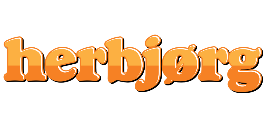 Herbjørg orange logo