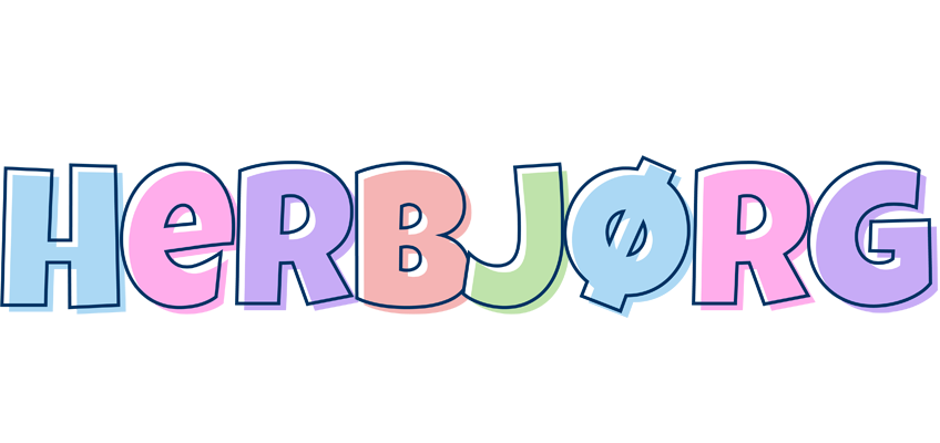 Herbjørg pastel logo