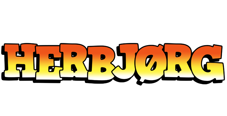 Herbjørg sunset logo