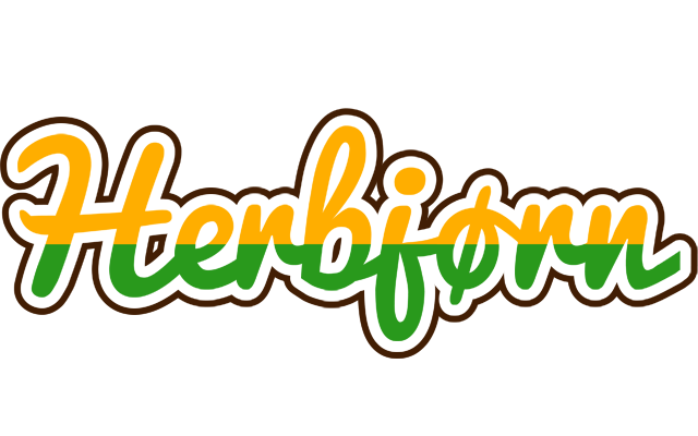 Herbjørn banana logo