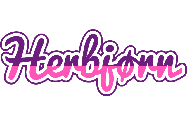 Herbjørn cheerful logo