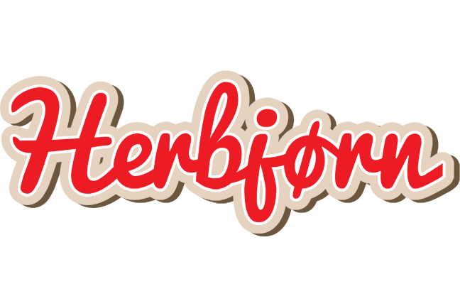 Herbjørn chocolate logo
