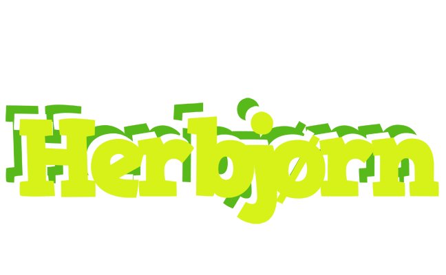 Herbjørn citrus logo