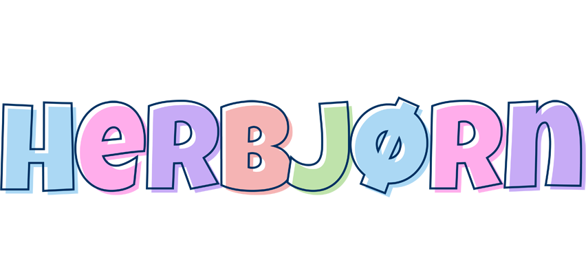 Herbjørn pastel logo