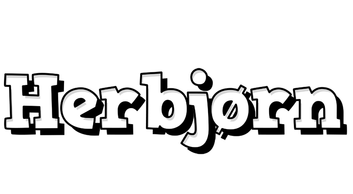 Herbjørn snowing logo
