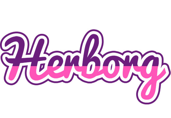 Herborg cheerful logo