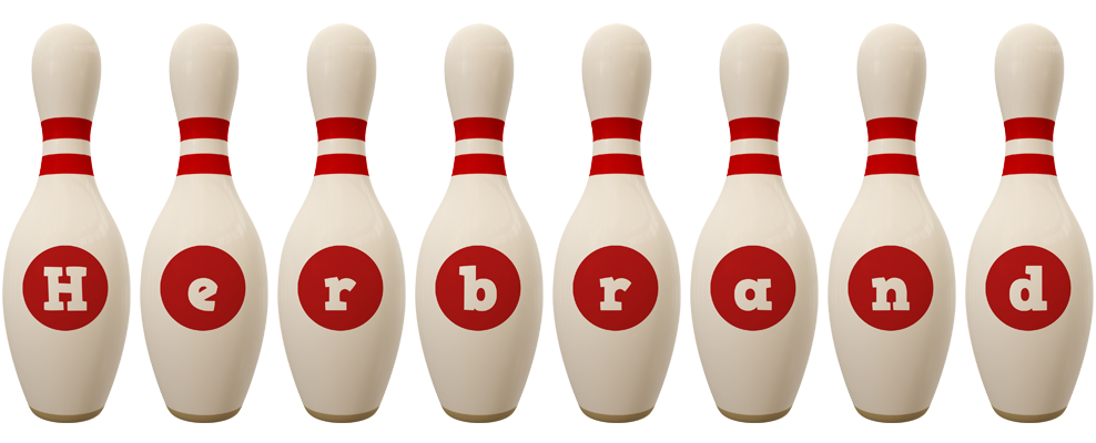 Herbrand bowling-pin logo