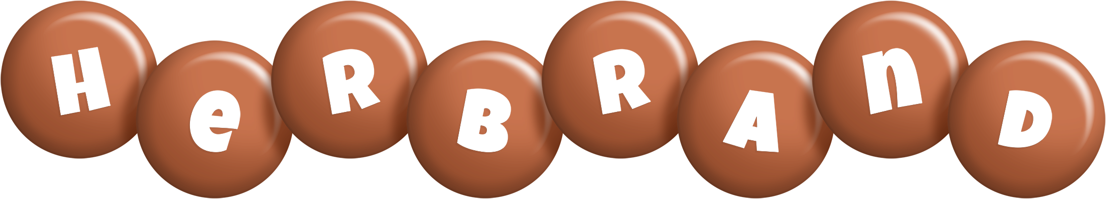 Herbrand candy-brown logo