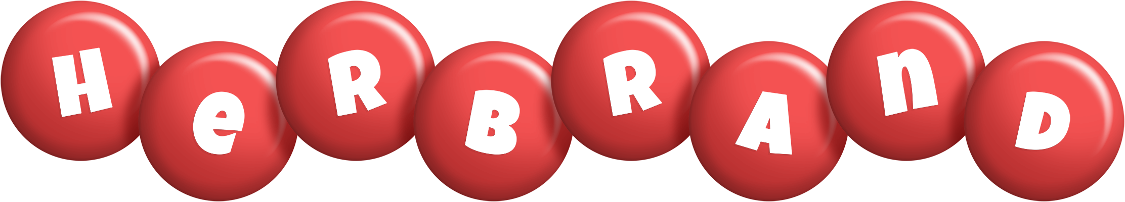 Herbrand candy-red logo