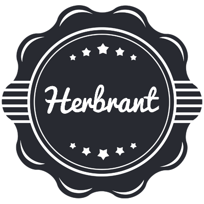 Herbrant badge logo