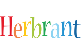 Herbrant birthday logo