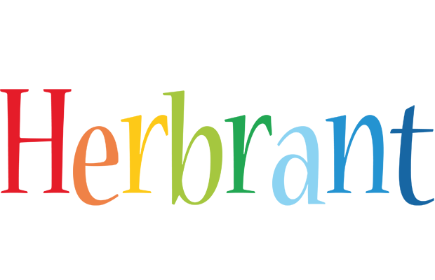 Herbrant birthday logo