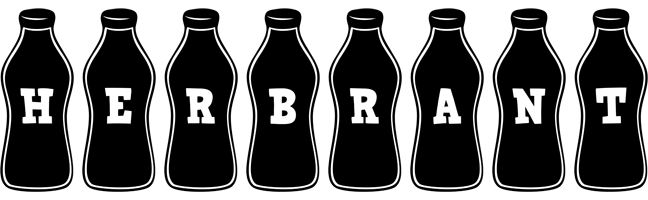 Herbrant bottle logo