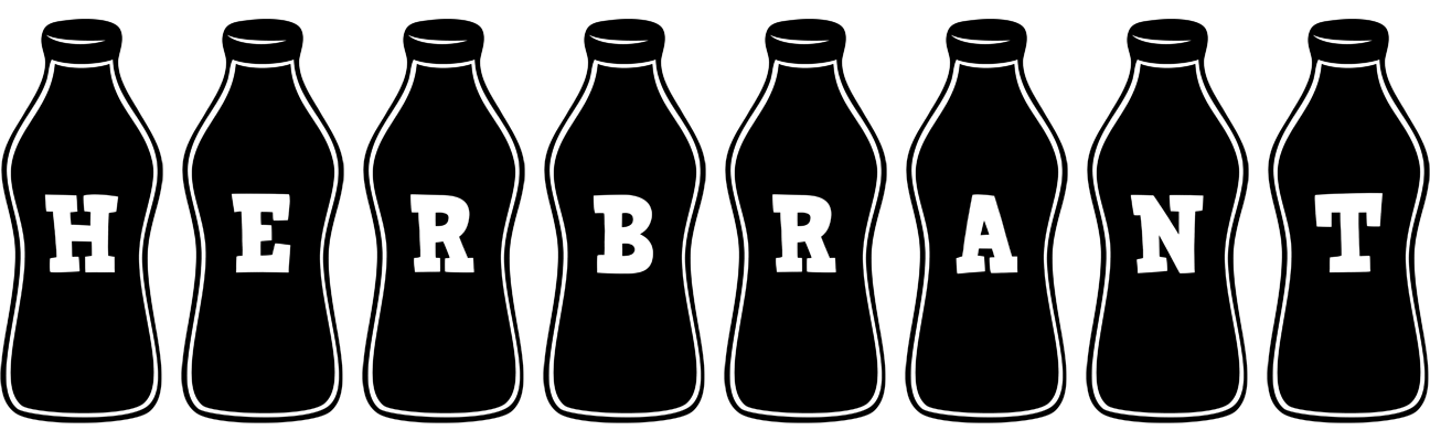 Herbrant bottle logo