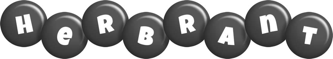 Herbrant candy-black logo