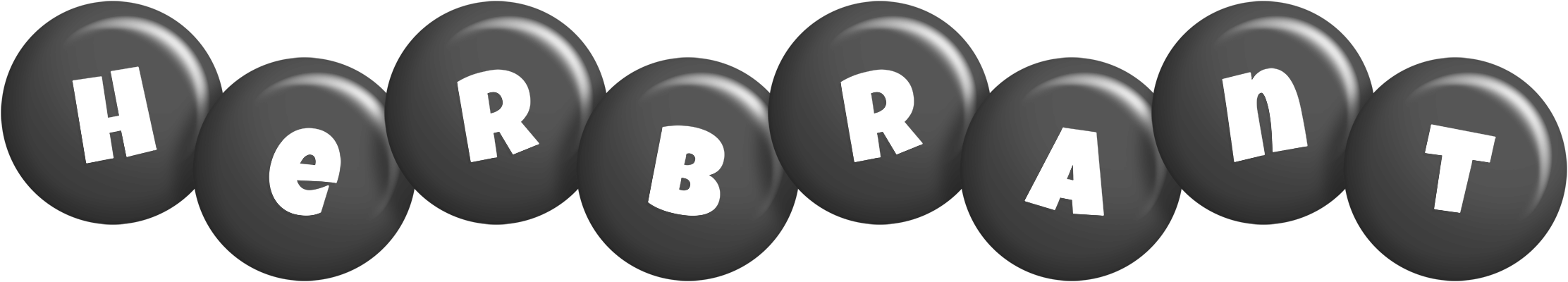 Herbrant candy-black logo