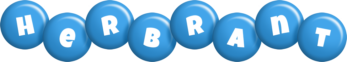 Herbrant candy-blue logo