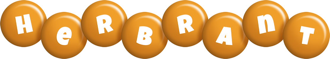 Herbrant candy-orange logo