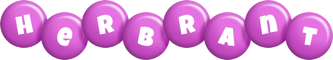 Herbrant candy-purple logo