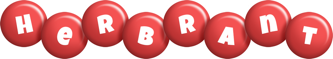Herbrant candy-red logo