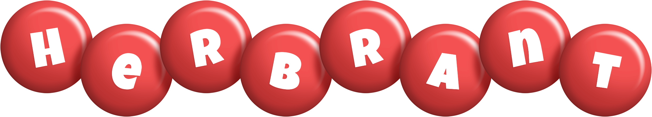 Herbrant candy-red logo