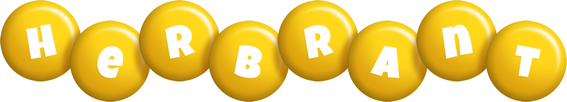 Herbrant candy-yellow logo