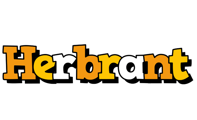 Herbrant cartoon logo