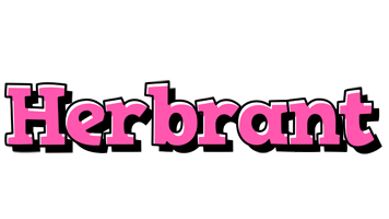Herbrant girlish logo