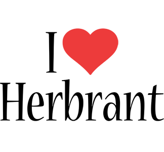 Herbrant i-love logo