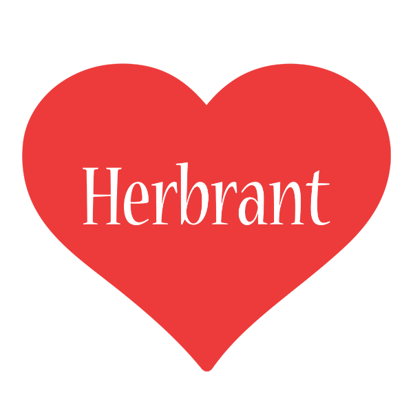 Herbrant love logo