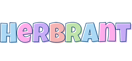 Herbrant pastel logo