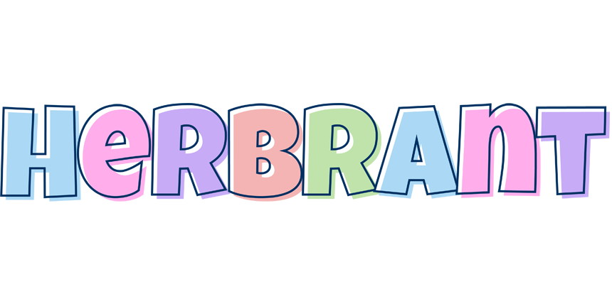 Herbrant pastel logo