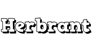 Herbrant snowing logo