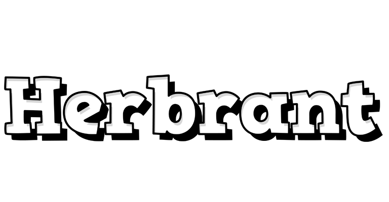 Herbrant snowing logo