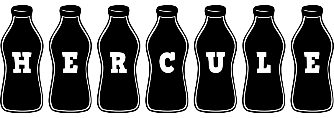 Hercule bottle logo