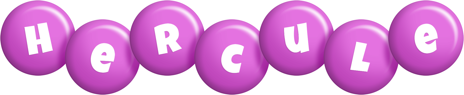 Hercule candy-purple logo