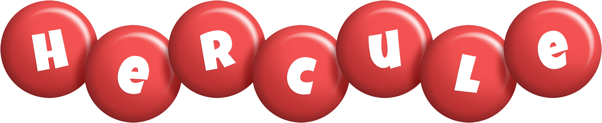 Hercule candy-red logo