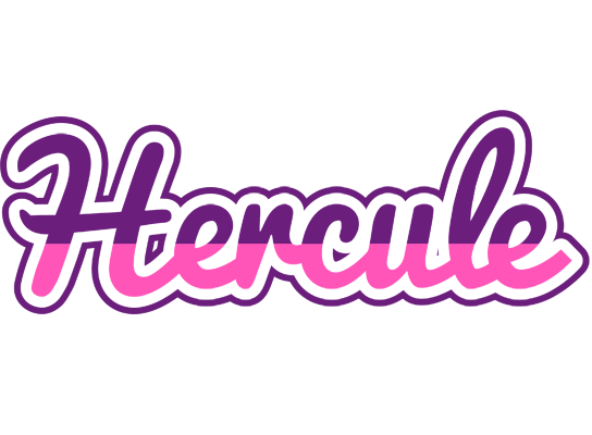 Hercule cheerful logo