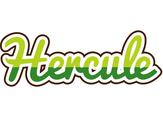 Hercule golfing logo