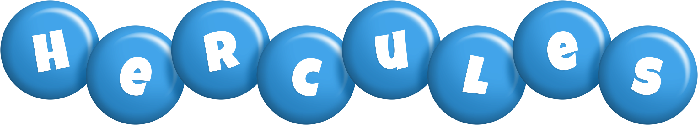 Hercules candy-blue logo