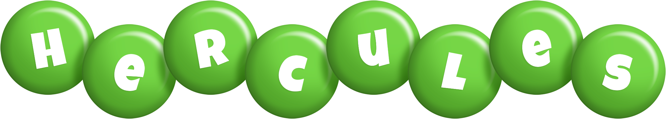 Hercules candy-green logo