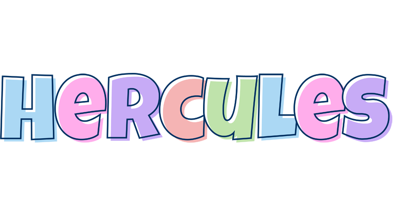Hercules pastel logo