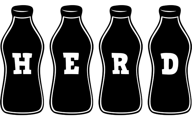 Herd bottle logo