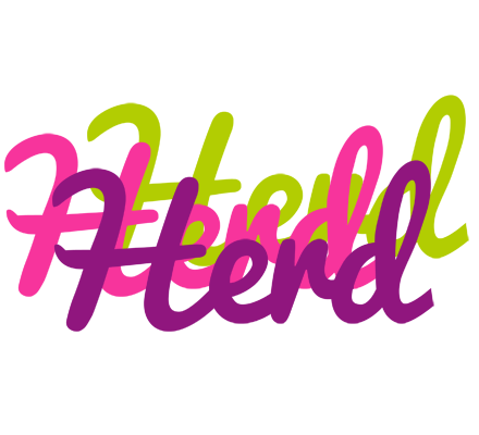 Herd flowers logo