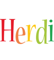 Herdi birthday logo