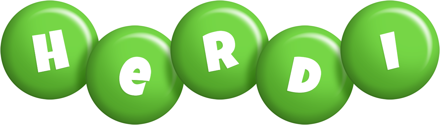 Herdi candy-green logo