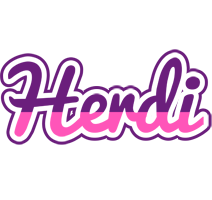 Herdi cheerful logo