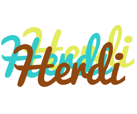 Herdi cupcake logo