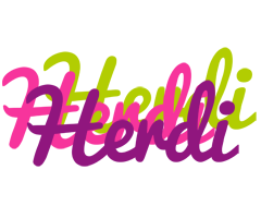 Herdi flowers logo